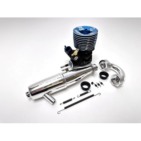 Combo Picco P3TX Buggy .21 Céramique + Ligne Racing EFRA 2135 In-line