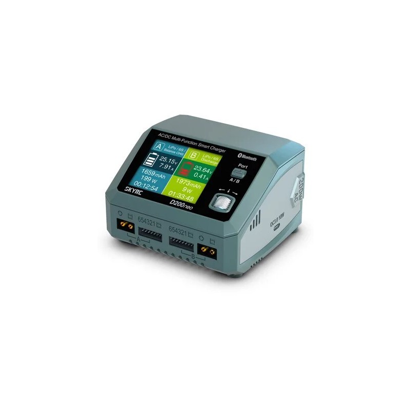 Chargeur Duo D200 Neo AC/DC 20A 800W - SKYRC