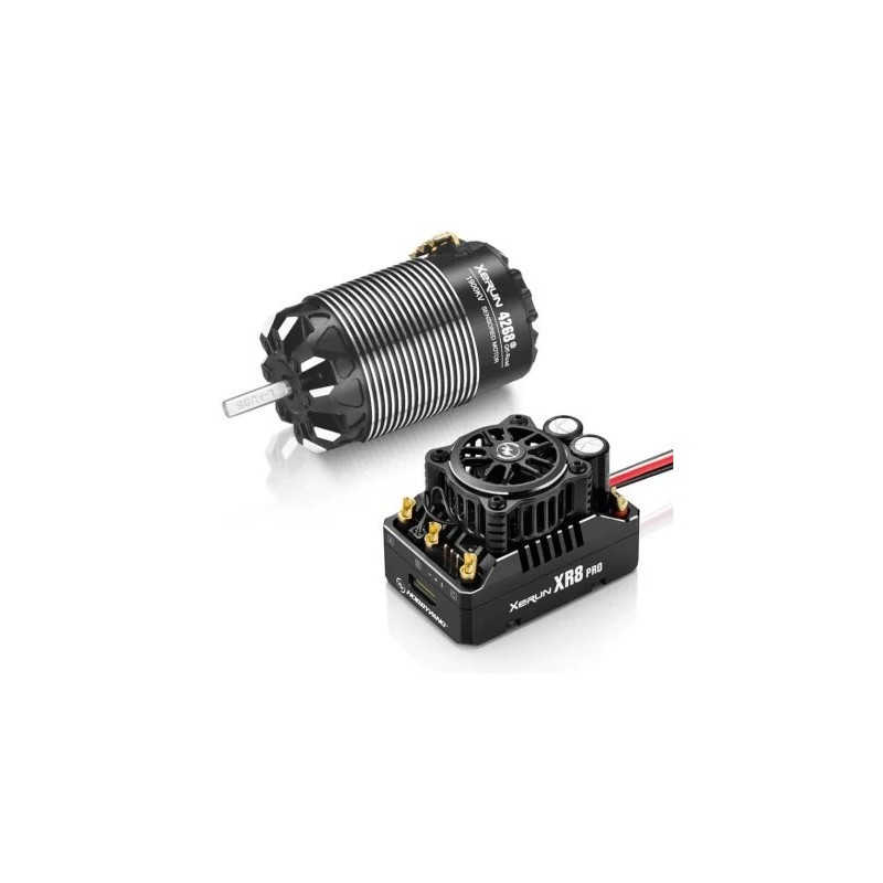 Variateur XR8 PRO G3 & Moteur 4268 G3 1900KV - HOBBYWING