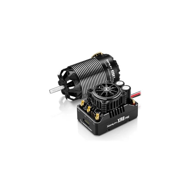 Variateur XR8 PRO G3 & Moteur 4268 G3 1900KV - HOBBYWING