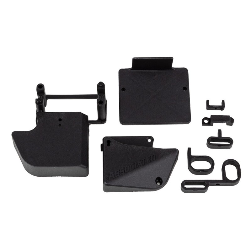 Boîtier récepteur et plateau ESC Team Associated