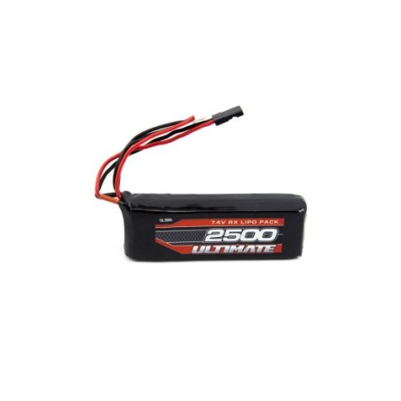 Accu UR Lipo 2S RX Plat 2500mah JR