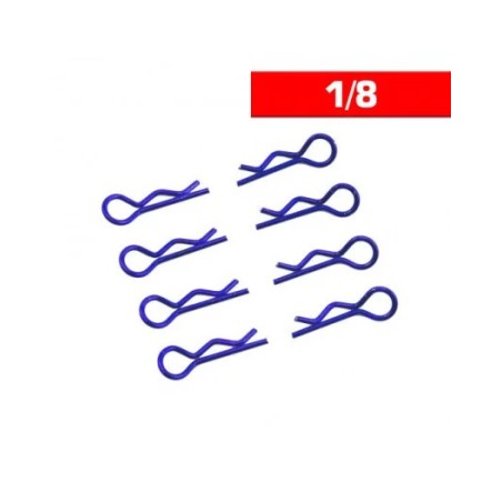 Clips carrosserie 1/8 (x8) - ULTIMATE