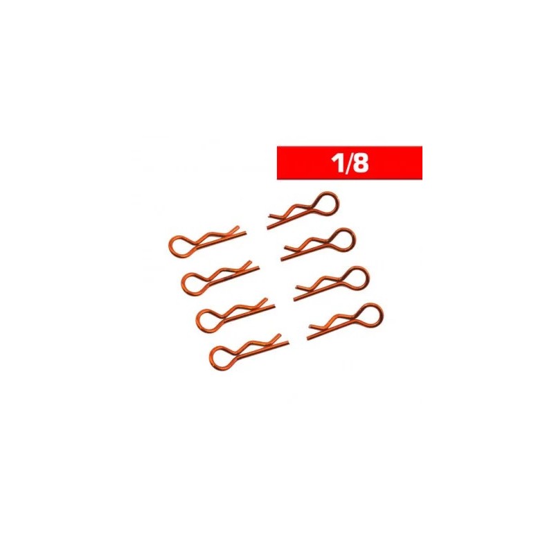Clips carrosserie 1/8 (x8) - ULTIMATE