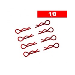 Clips carrosserie 1/8 (x8) - ULTIMATE
