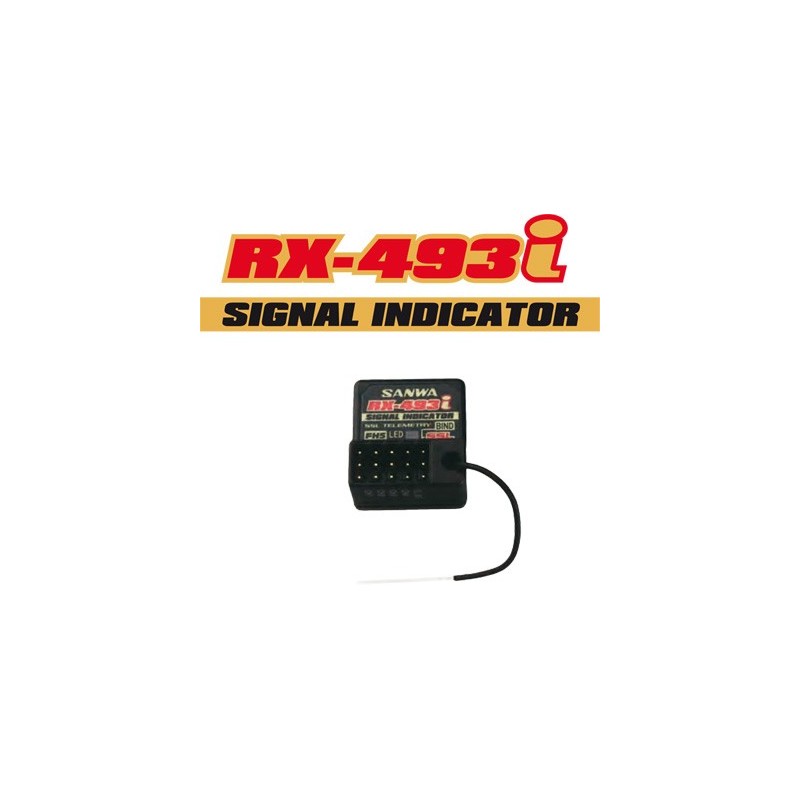 Récepteur RX-493i 4 canaux 2,4 GHz FH5 SXR étanche