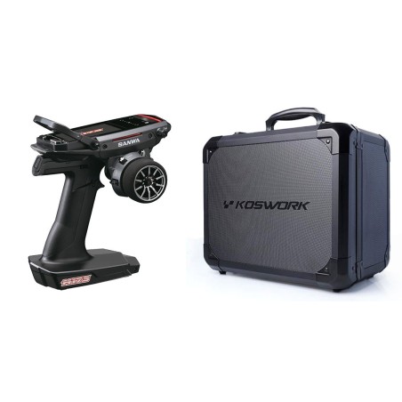 Radio Sanwa M17S + Récepteur RX493i + Lipo - SANWA - S101A32971A