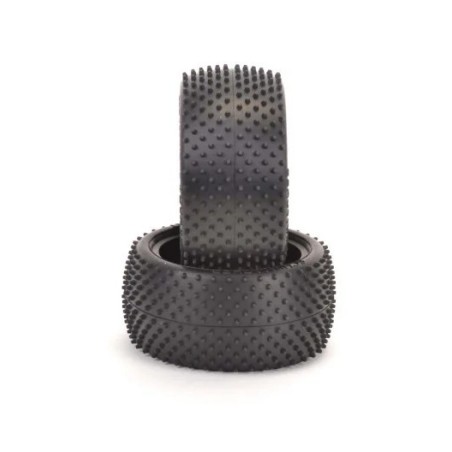 Pneus Mini Dart arrière Jaune (2) - SCHUMACHER