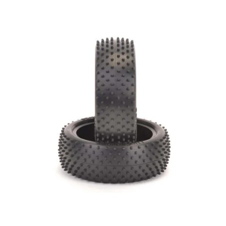 Pneus Mini Dart avant 4wd Jaune (2) - SCHUMACHER