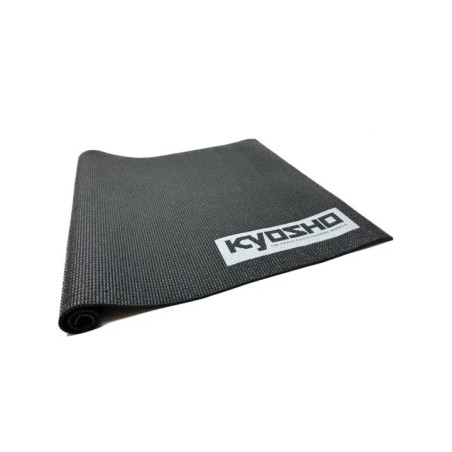 Tapis de stand Kyosho Black Pit Mat 2024 (1200x600mm)
