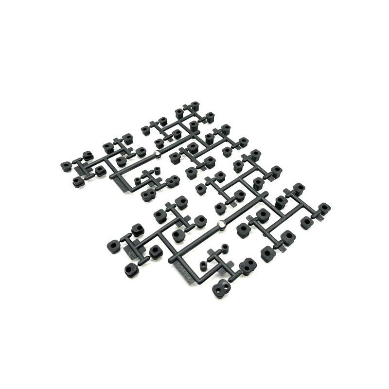 Jeu d'Inserts en plastique durable Gris (2Set)