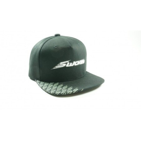 Casquette plate SWORKz G5 noire