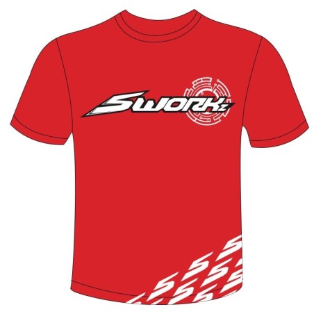 T-shirt rouge original SWORKz