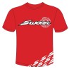 T-shirt rouge original SWORKz
