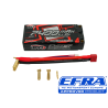 Batterie LiPo haute tension de compétition TPRO Electronics 7,6 V 7400 mAh 120C 5 mm Mid-Shorty