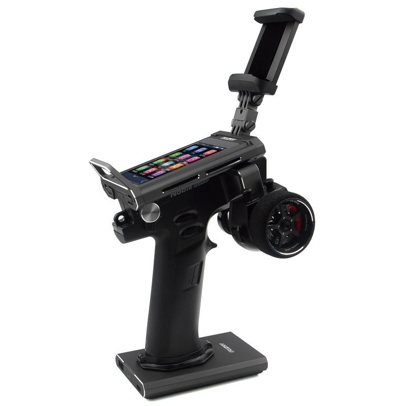 Émetteur FLYSKY NOBLE NB4PRO+ avec 2 récepteurs (AFHDS3A) FGR4B (4 canaux) + FGR8B (8 canaux) + sac de transport