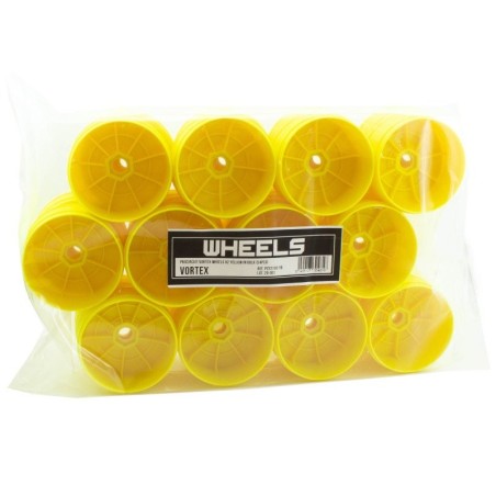 Roues PROCIRCUIT VORTEX V2 jaunes en vrac (24 pièces)